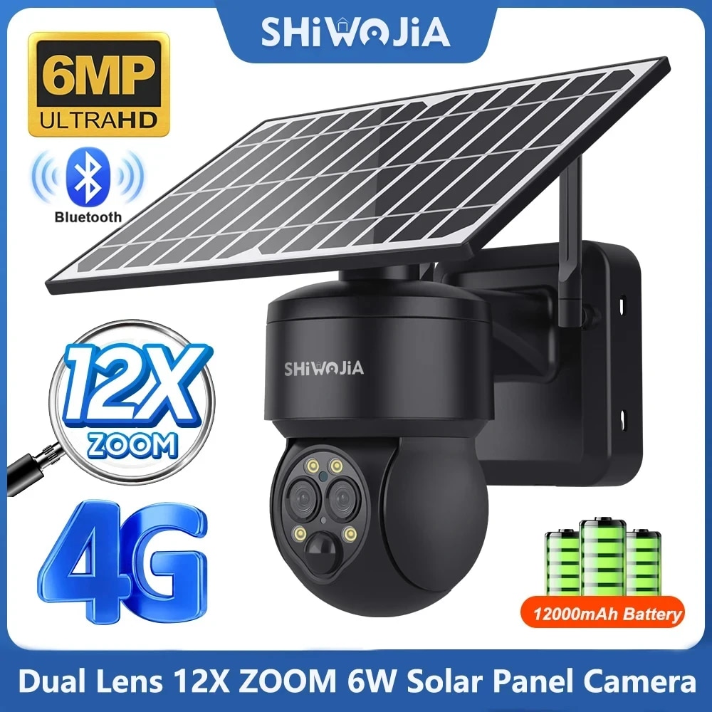SHIWOJIA Solar Camera  Enhanced