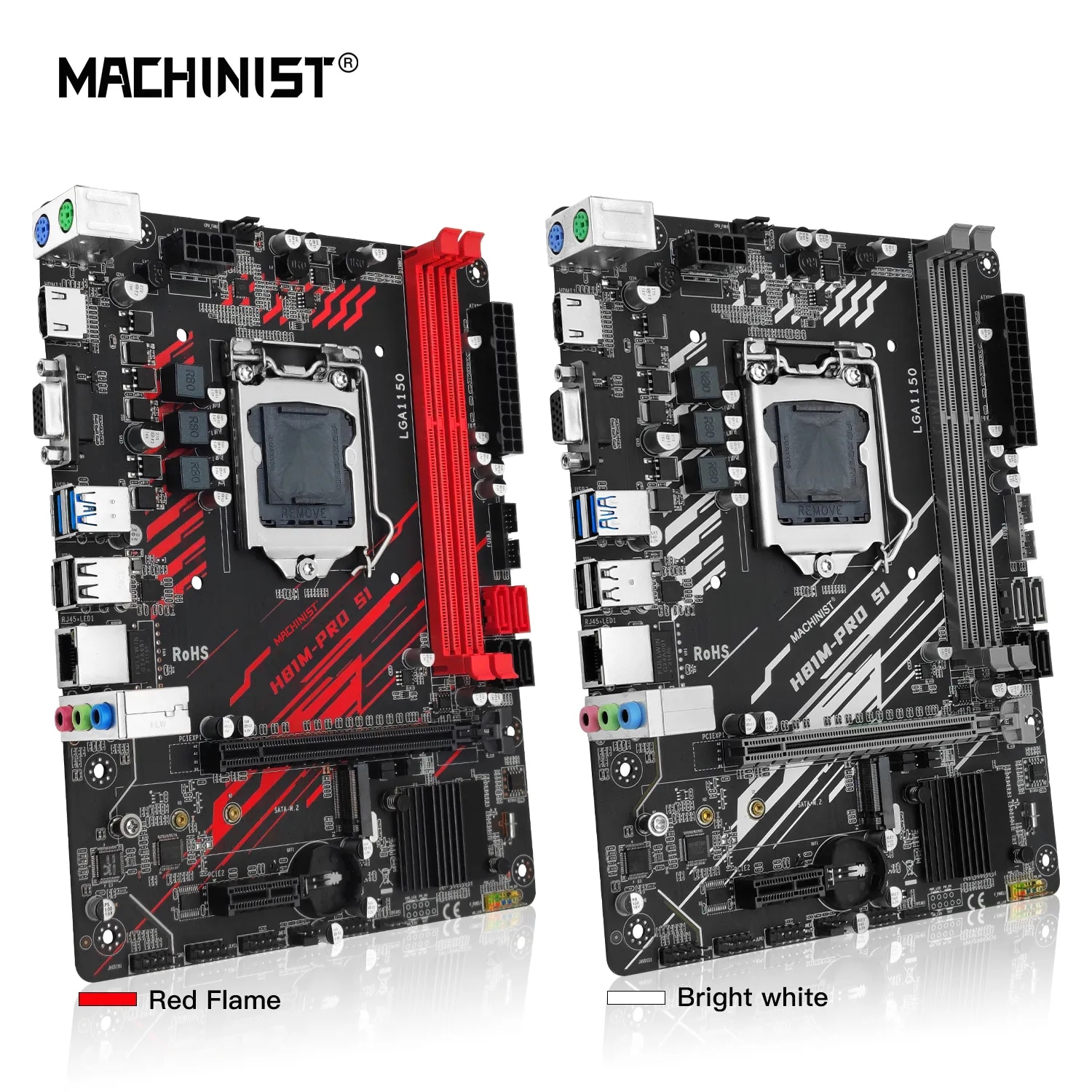 MACHINIST H81 Motherboard LGA 1150 NGFF M.2 Slot Support