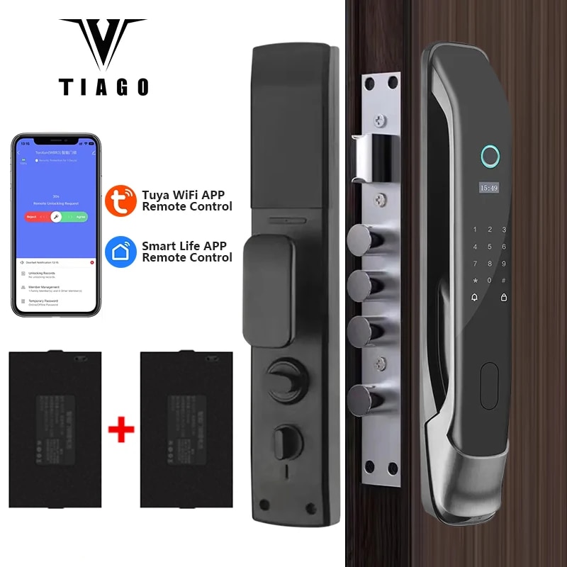 TIAGO A3 Fully Automatic Smart Door Lock
