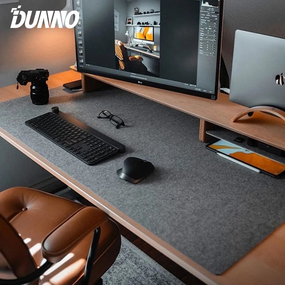 حصيرة الماوس الصوفية الكبيرة بحجم كبير   حامي مكتب المكتب   حصيرة لوحة المفاتيح غير الانزلاقية للألعاب وما إلى ذلك