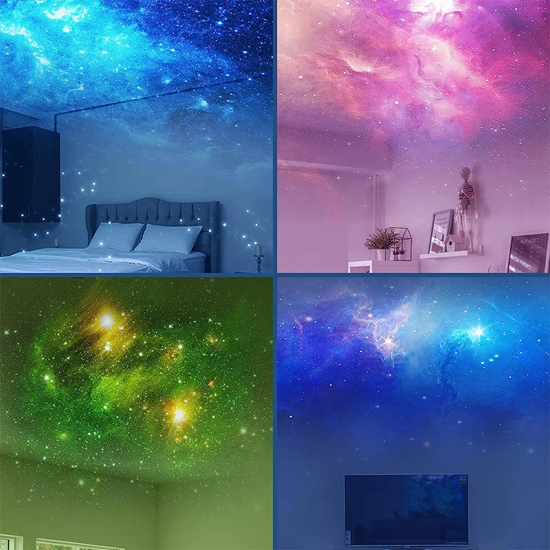 Galaxy Star Projector  LED Night Light with Starry Sky Projection