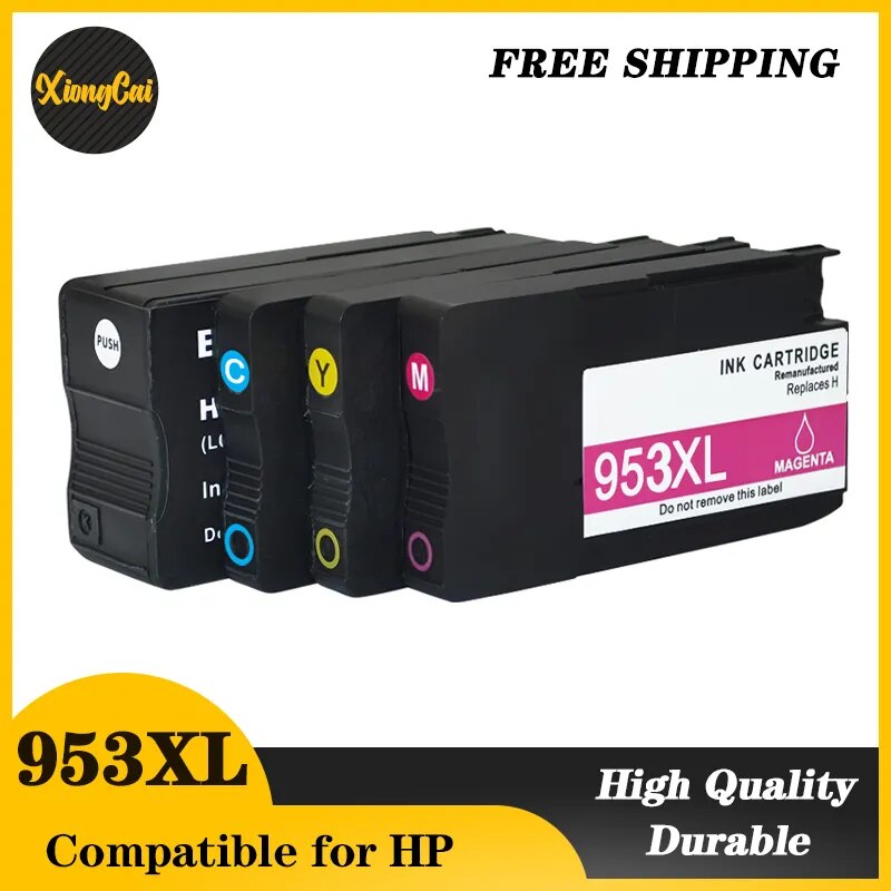 NEW Compatible Ink Cartridge 953 953XL for HP 953 Pro 7720 7740 8210 8218 8710 8715 8718 8719 8720 8725 8728 8730 8740 Printer