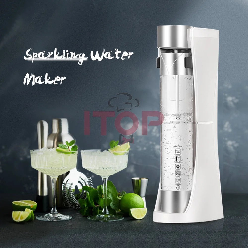 ITOP SWM 1 Sparkling Water Maker 1L Bottle Capacity Kinds of Sparkling Juice Drinks Pure Sparkling Water Sparkling Cocktail
