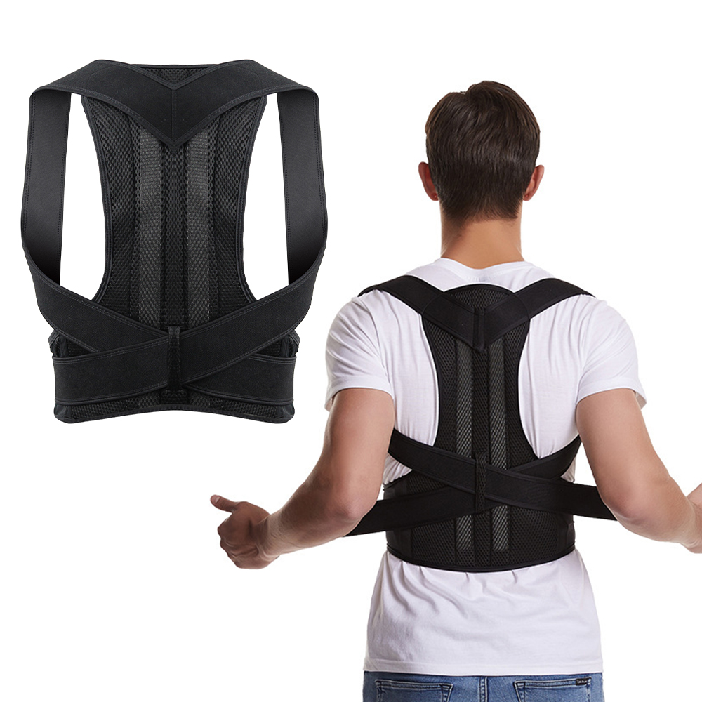 Adjustable Back Posture Corrector with Lumbar Support