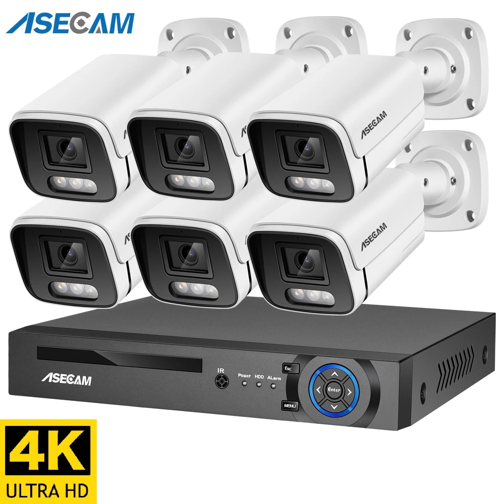 نظام كاميرات المراقبة الجديد بجودة 4K